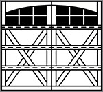 Clydesdale 4-Section Arched