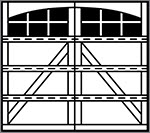 Appaloosa 4-Section Arched