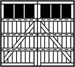 Appaloosa Grooved 4-Section Square
