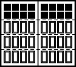 Stallion Narrow 4-Section Square
