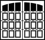 Stallion Wide 4-Section Arched