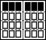 Stallion Wide 4-Section Square