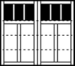 Delmar 4-Section Square