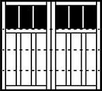 Preakness 4-Section Square