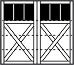 Belmont 4-Section Square