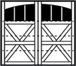 Derby 4-Section Arched