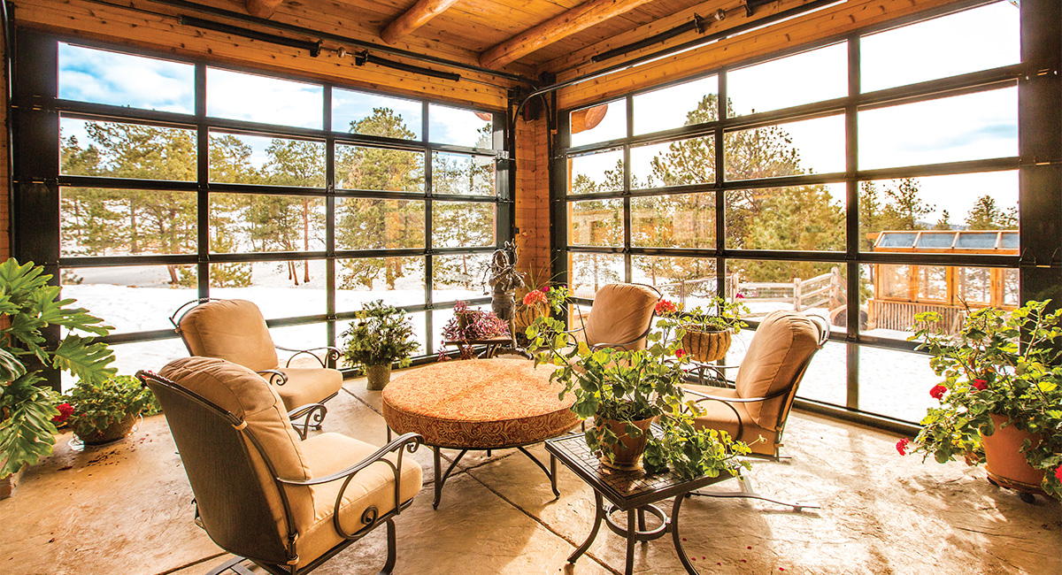 Custom Powder Coat | Clear Glass