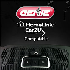 Genie HomeLink and Car2U Compatibility