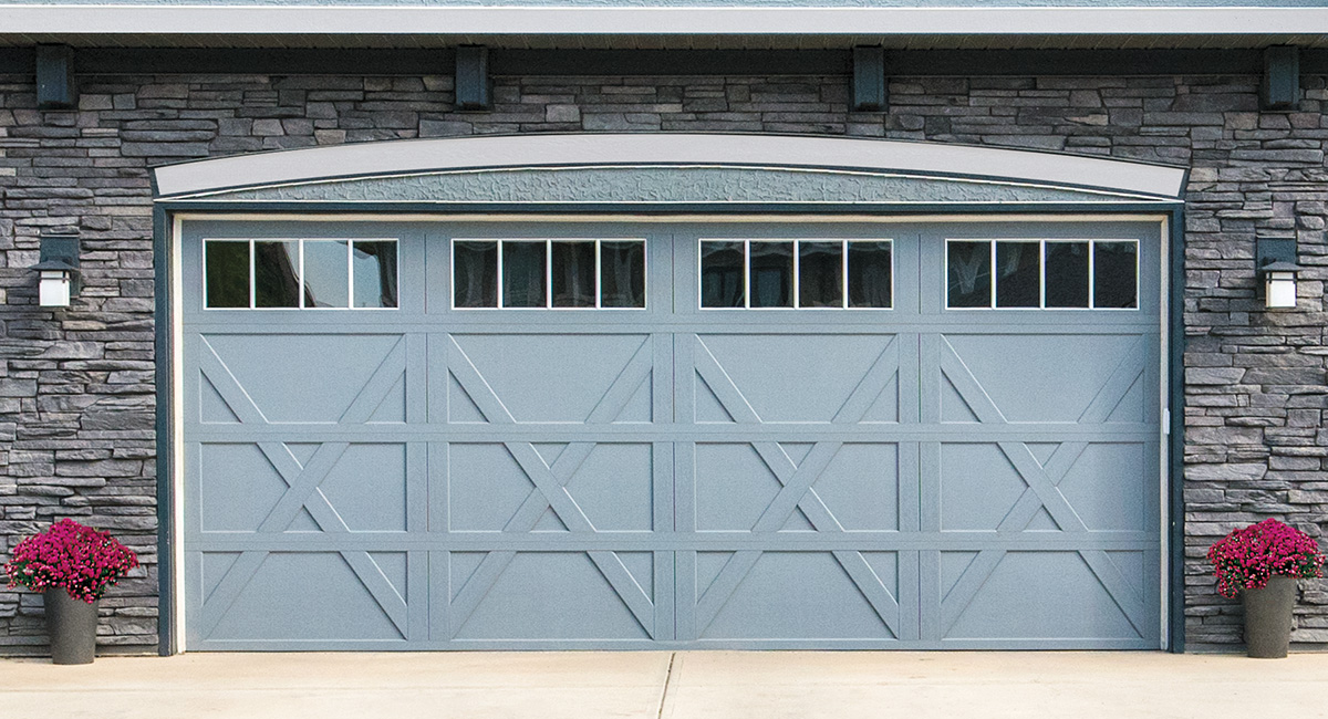 Steel Carriage Garage Door