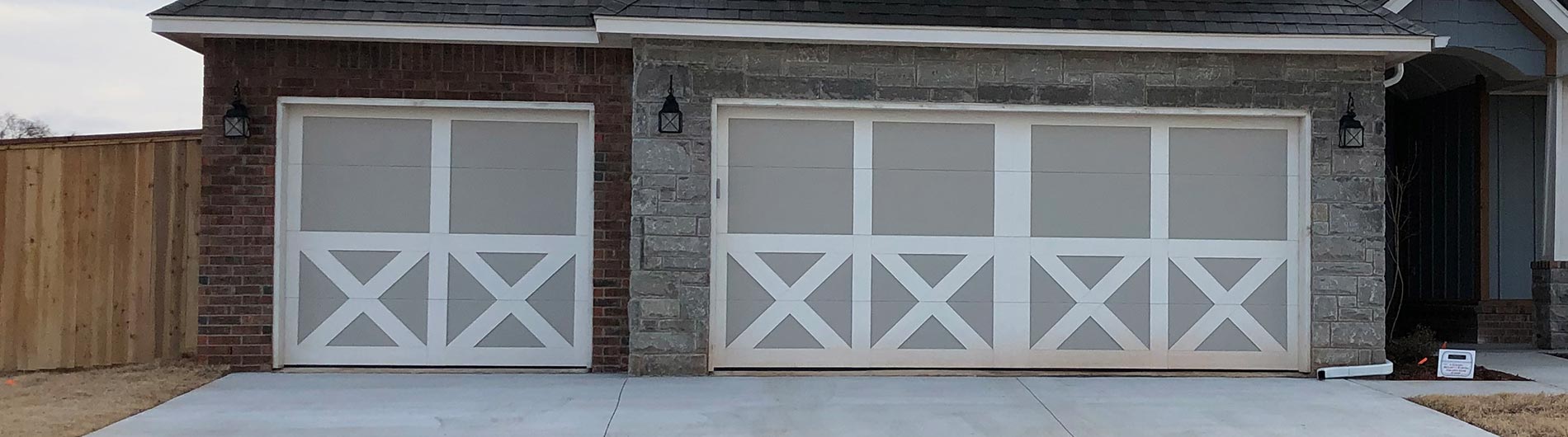 Wayne Dalton 9605 3650 DT SmartSide Trim Carriage Door