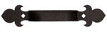 Fleur-de-Lis handle