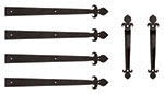 Fleur-de-Lis hardware kit
