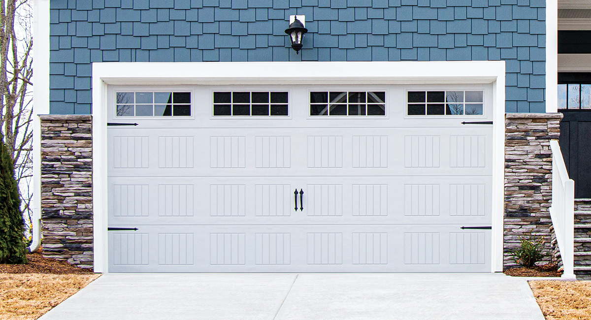 Vertical Short Panel | White | Stockton Long 8-Lite